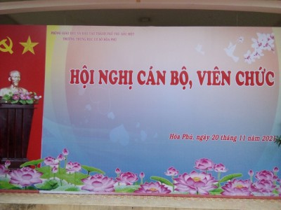 HỘI NGHỊ CÁN BỘ VIÊN CHỨC NĂM HỌC 2021-2022